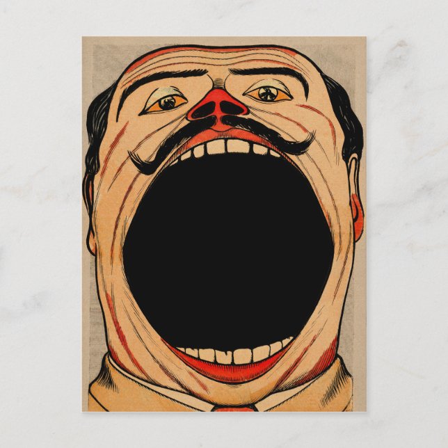 Postal Vintage Mouth (Anverso)