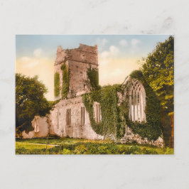 Postal Vintage Muckross Abbey Killarney Irlanda