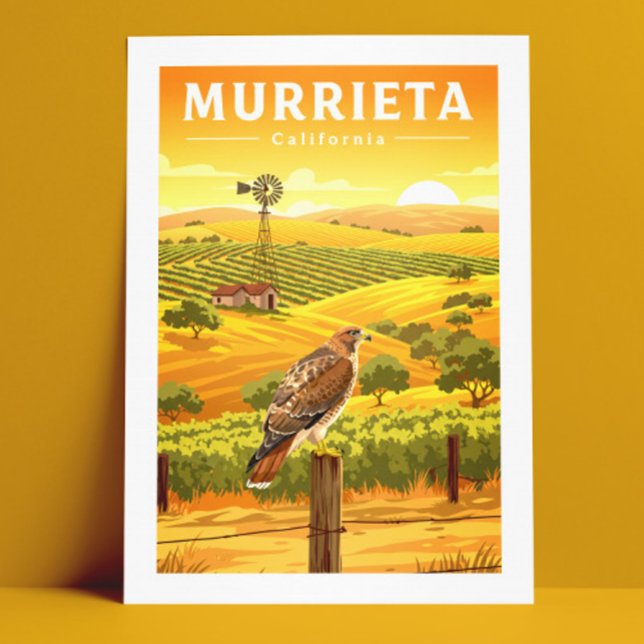 Postal Vintage Murrieta California (Subido por el creador)