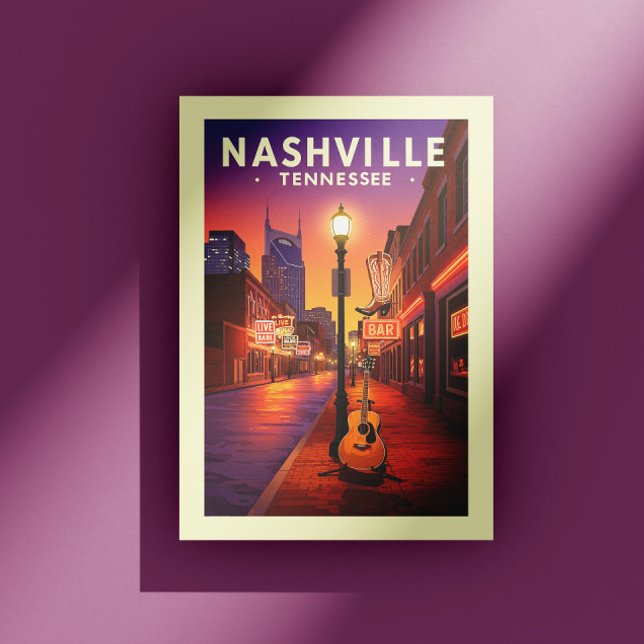 Postal Vintage Nashville Tennessee (Subido por el creador)
