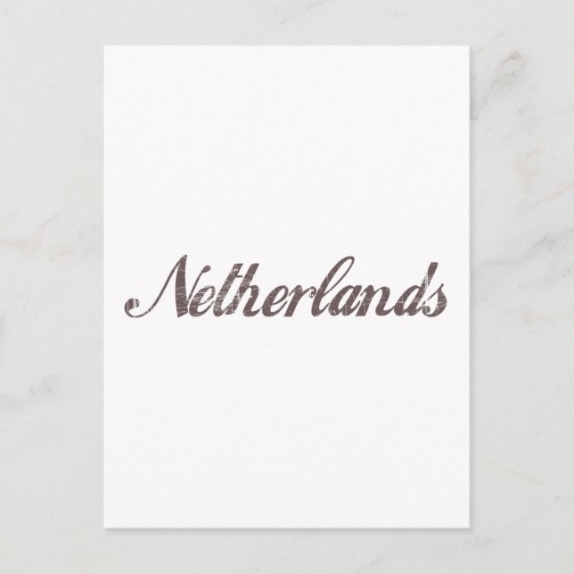 Postal Vintage Netherlands (Anverso)