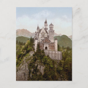 Postal Vintage Neuschwanstein Bayern