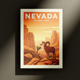Postal Vintage Nevada