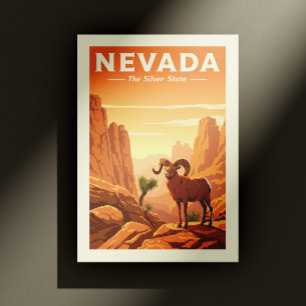 Postal Vintage Nevada