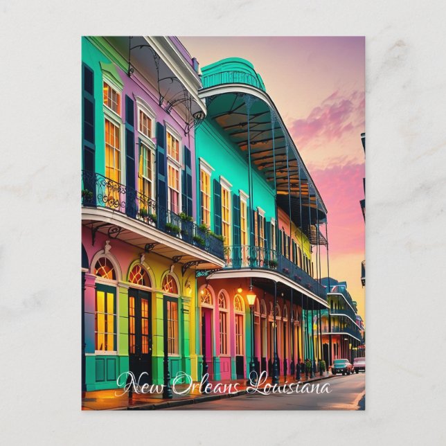 Postal vintage New Orleans Louisiana (Anverso)