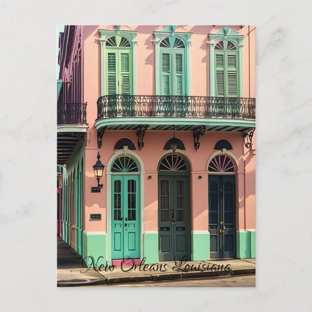 Postal vintage New Orleans Louisiana (Anverso)