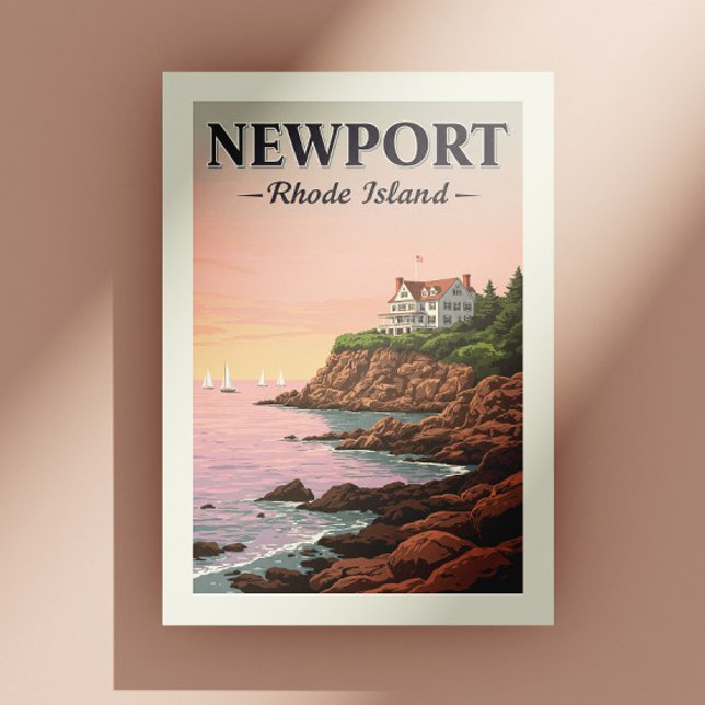 Postal Vintage Newport Rhode (Subido por el creador)