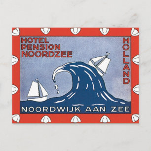 Postal Vintage Noordwijk Aan Zee Holland