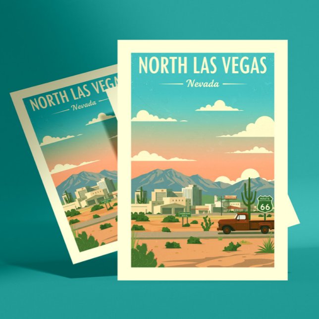 Postal Vintage North Las Vegas (Subido por el creador)