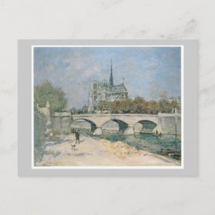 Postal Vintage Notre Dame de París