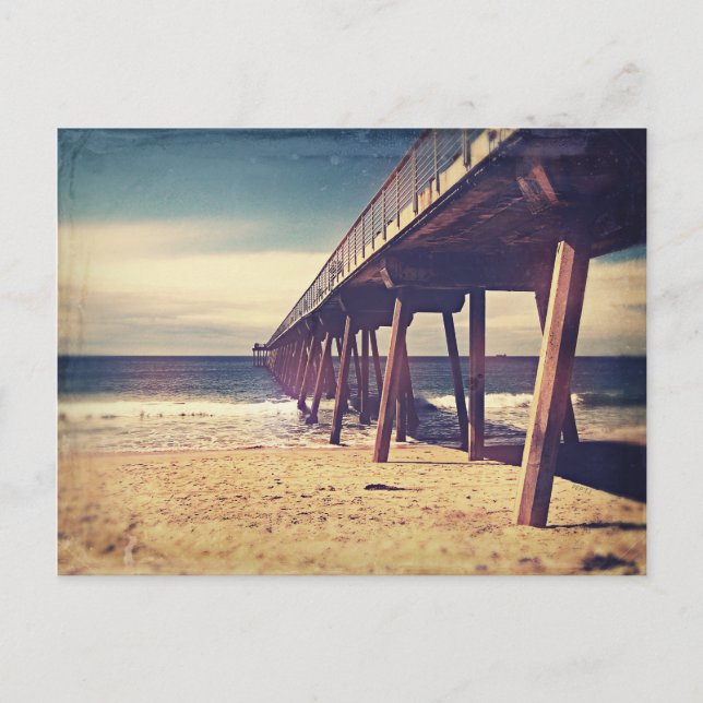 Postal Vintage Ocean Pier (Anverso)