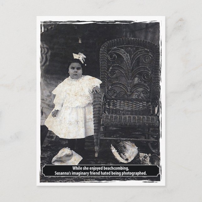 Postal Vintage Odd Susannas Amigo Imaginario (Anverso)