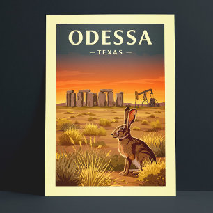 Postal Vintage Odessa Texas