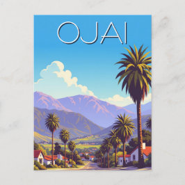 Postal Vintage Ojai California