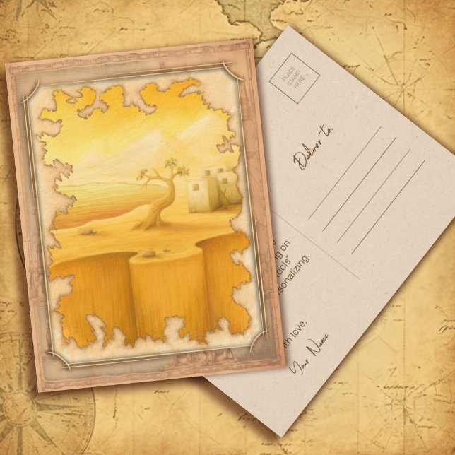 Postal Vintage Old Fashion Adventure Art (Subido por el creador)