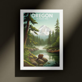 Postal Vintage Oregon