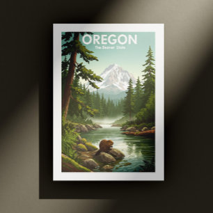 Postal Vintage Oregon