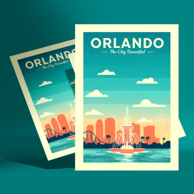 Postal Vintage Orlando (Subido por el creador)