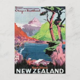 Postal Vintage Otago New Zealand