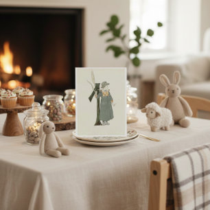 Postal Vintage Ottilia Adelborg Número de Floral - 1