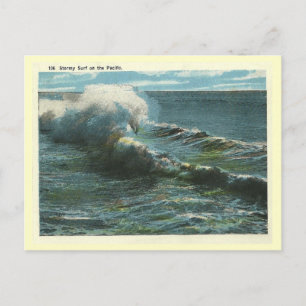 Postal Vintage Pacific Surf