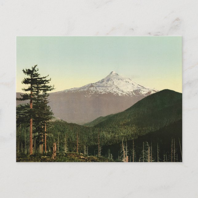 Postal Vintage Paisaje Americano (Anverso)