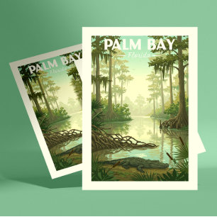 Postal Vintage Palm Bay Florida