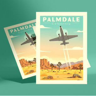 Postal Vintage Palmdale California