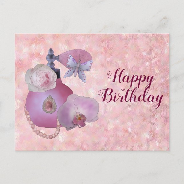 Postal Vintage Parfüm (Anverso)