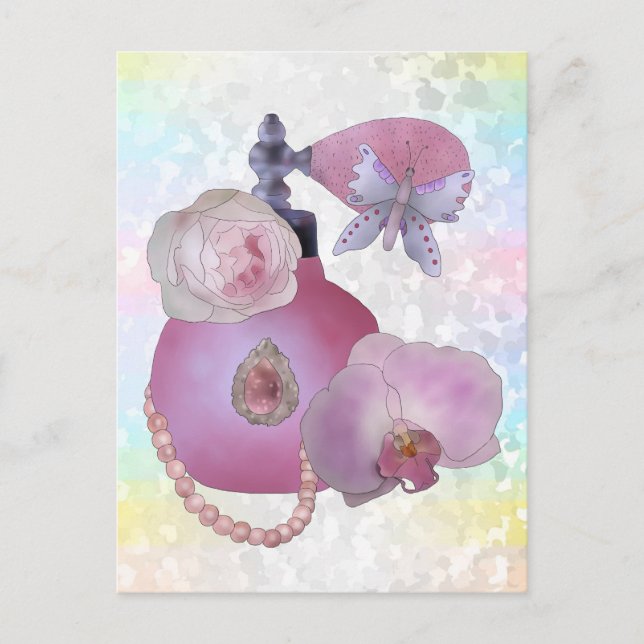 Postal Vintage Parfüm   (Anverso)