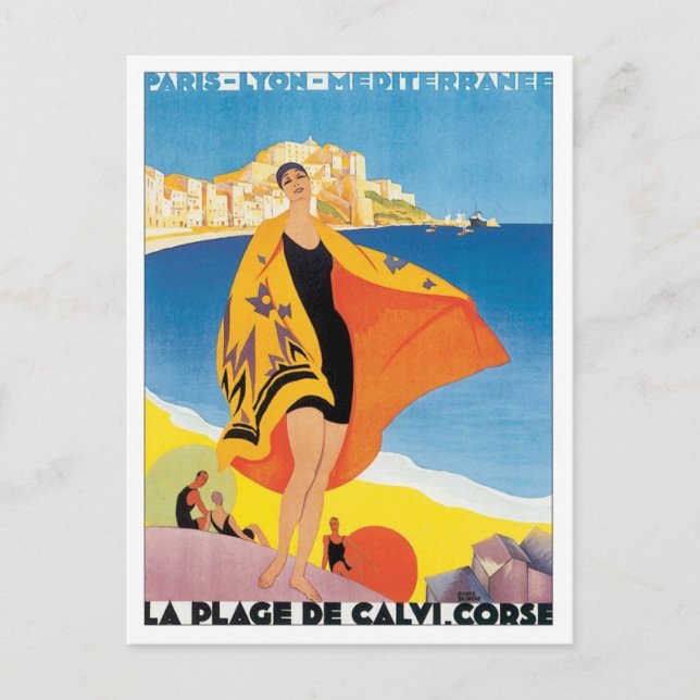 Postal Vintage Paris Lyon Mediterranee (Anverso)