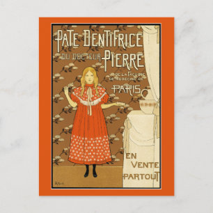 Postal vintage: Pate Dentifrice
