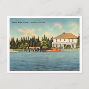 Postal Vintage Peace River, Florida