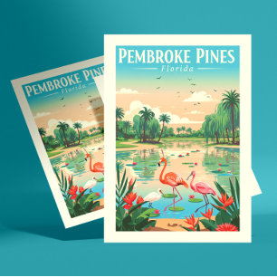 Postal Vintage Pembroke Pines Florida