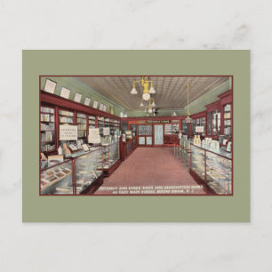 Postal Vintage Pharmacy drugstore interior Bound Brook NJ