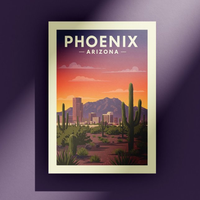 Postal Vintage Phoenix Arizona (Subido por el creador)