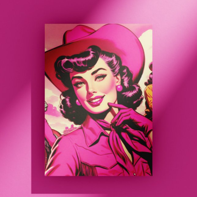 Postal Vintage Pin-up (Subido por el creador)