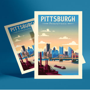 Postal Vintage Pittsburgh Pennsylvania