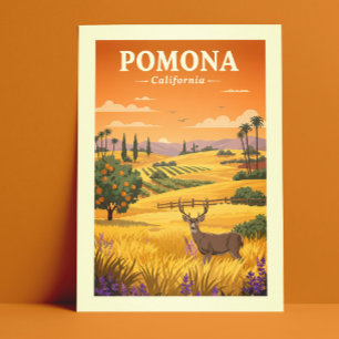 Postal Vintage Pomona California
