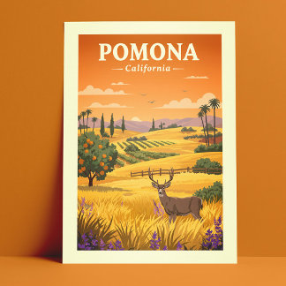 Postal Vintage Pomona California