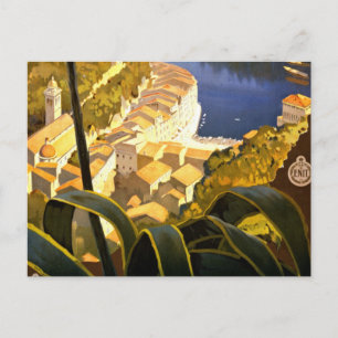 Postal Vintage Portofino Italia