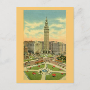 Postal Vintage Public Square Cleveland Ohio