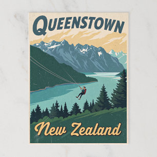 Postal Vintage Queenstown New Zealand Adventure