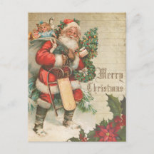 Vintage Red Santa Claus