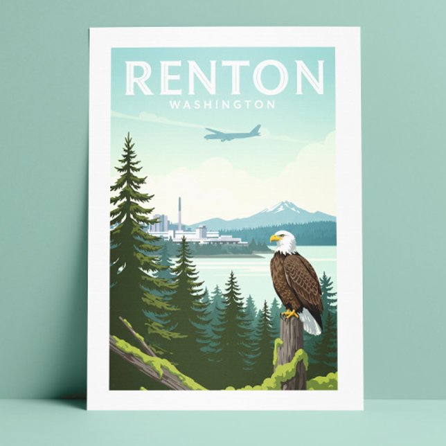 Postal Vintage Renton (Subido por el creador)
