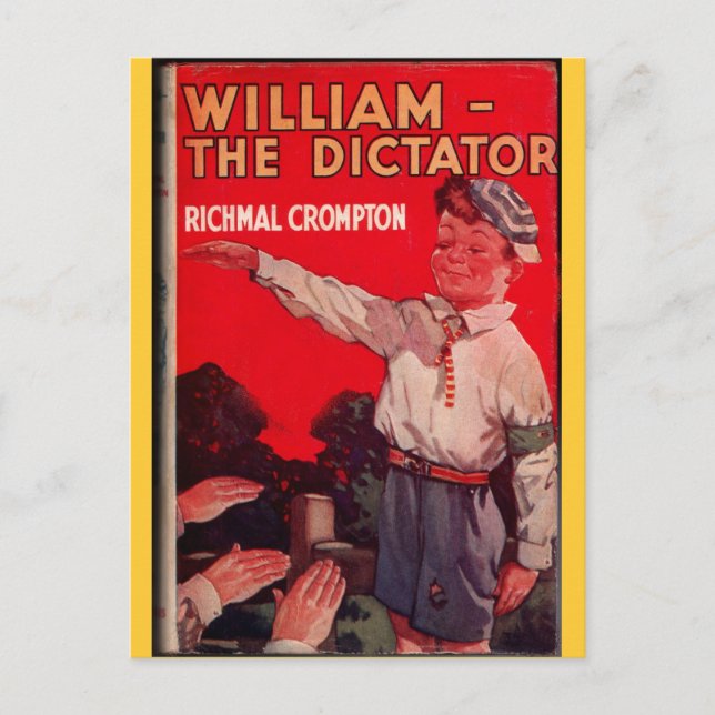 Postal Vintage Richmal Crompton Just William (Anverso)