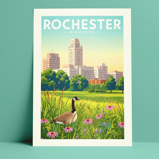 Postal Vintage Rochester Minnesota (Subido por el creador)