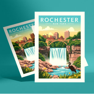 Postal Vintage Rochester New York