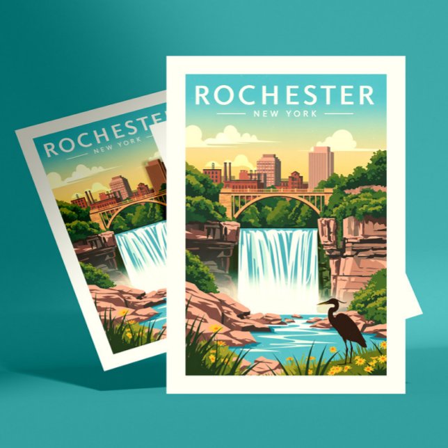 Postal Vintage Rochester New York (Subido por el creador)