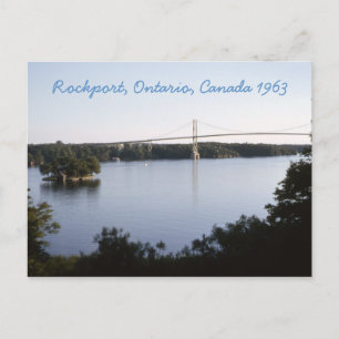 Postal Vintage Rockport Ontario Canada